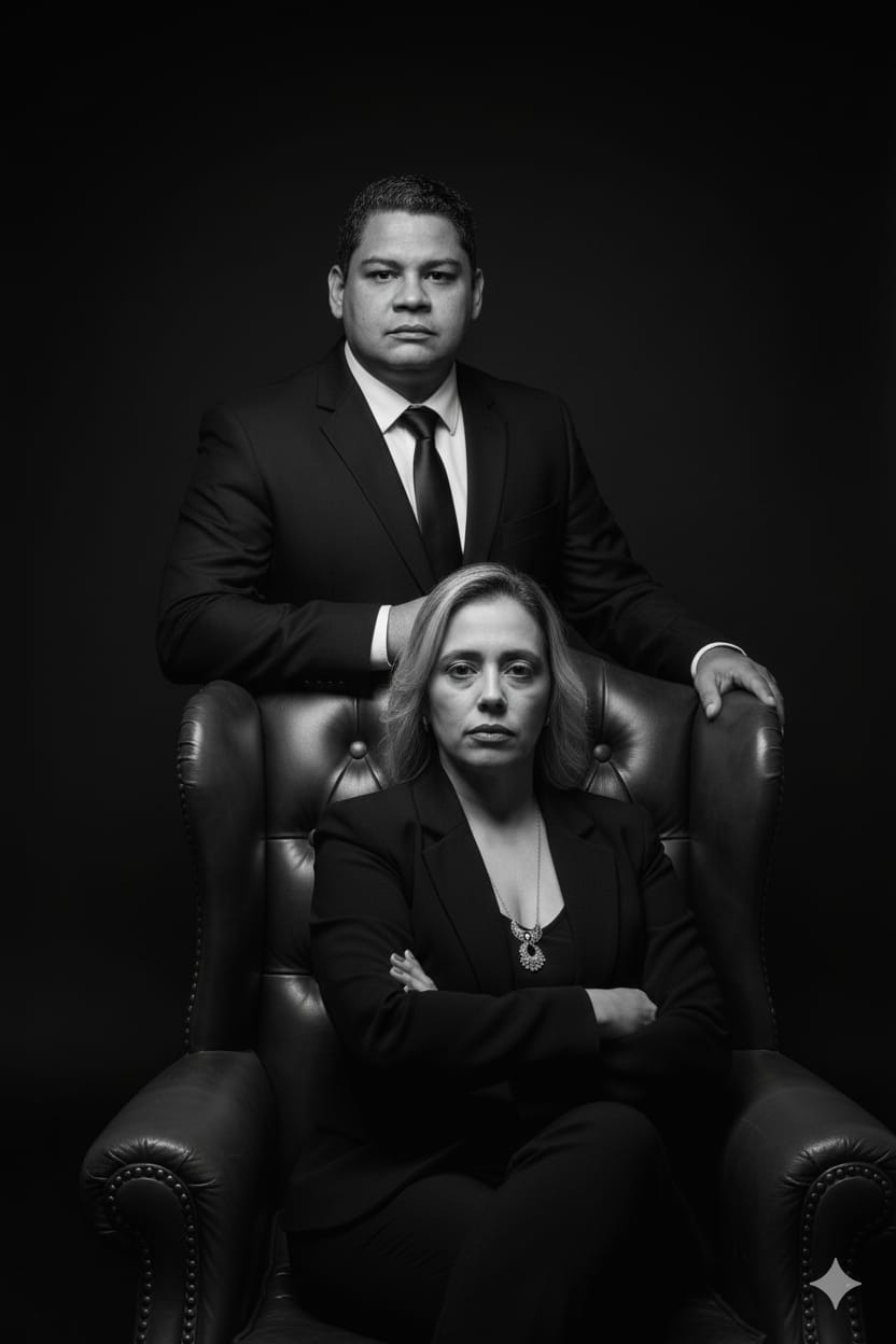 Dr. Douglas Moreira e Dra. Barbara Carvalho, sócios do escritório